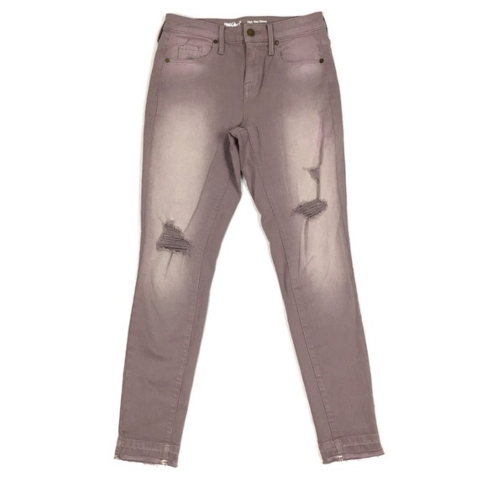 MOSSIMO HIGH RISE SKINNY LILAC PURPLE JEANS